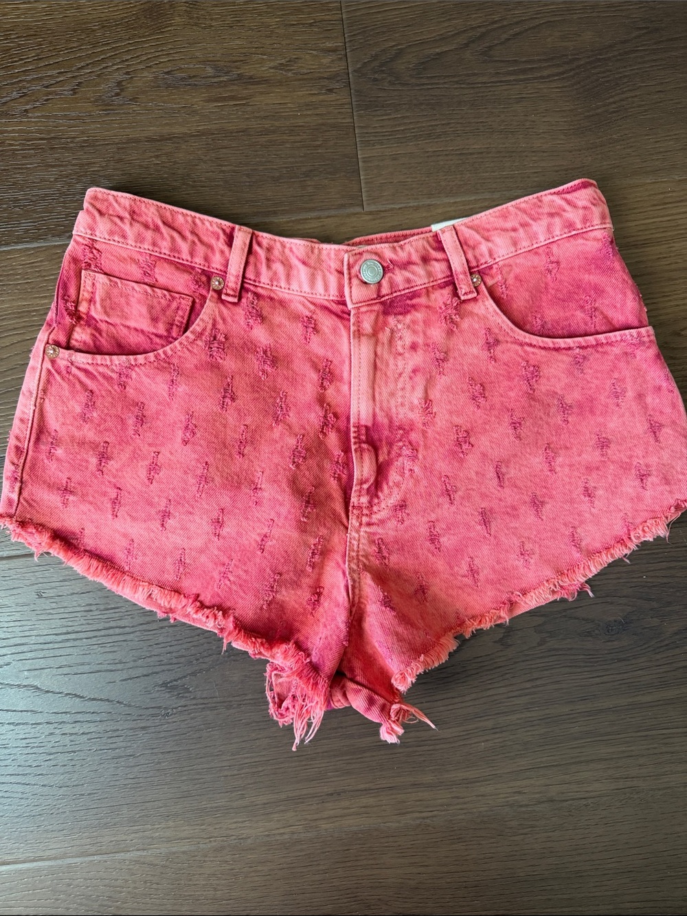 We The Free Mixed Emotions High Rise Denim Short